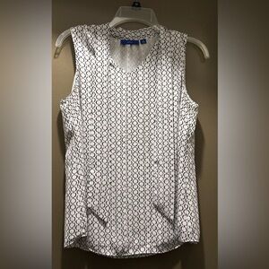 Apt. 9 White Cream Sleeveless Tank Top